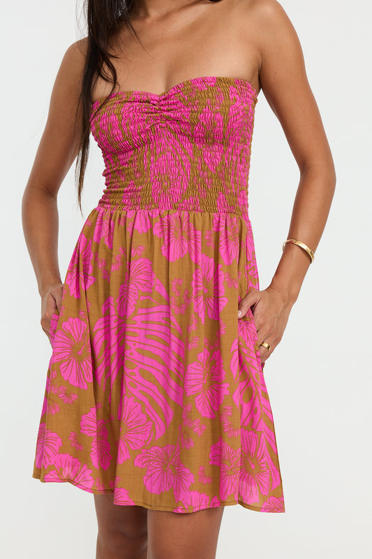 CAITIE DRESS - GARDEN - BENOA SUM25