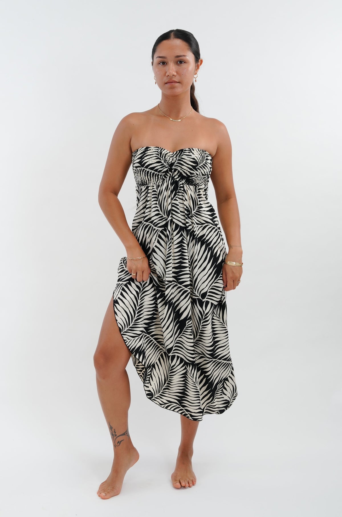 Shayla Dress - Drift Black