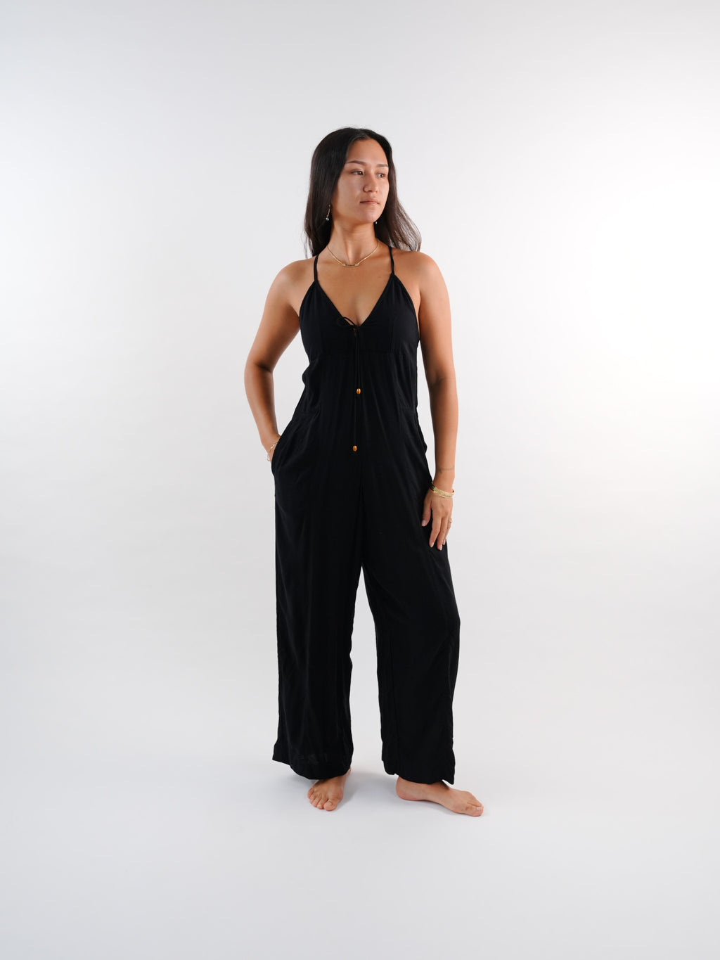 Solae Jumpsuit - Solid Black