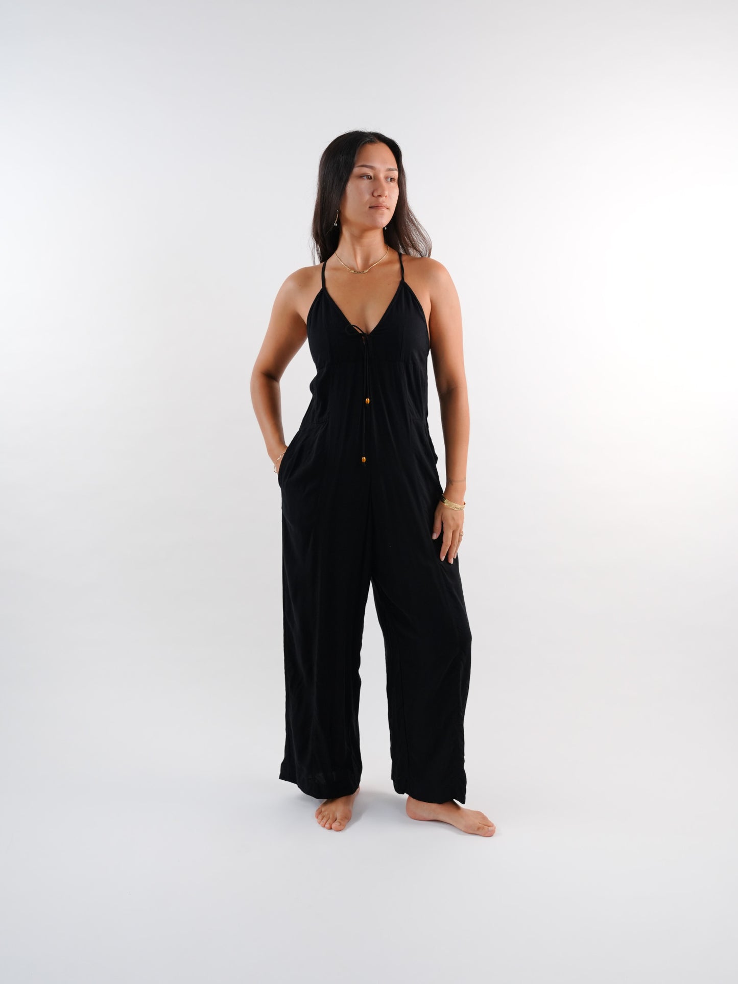 Solae Jumpsuit - Solid Black