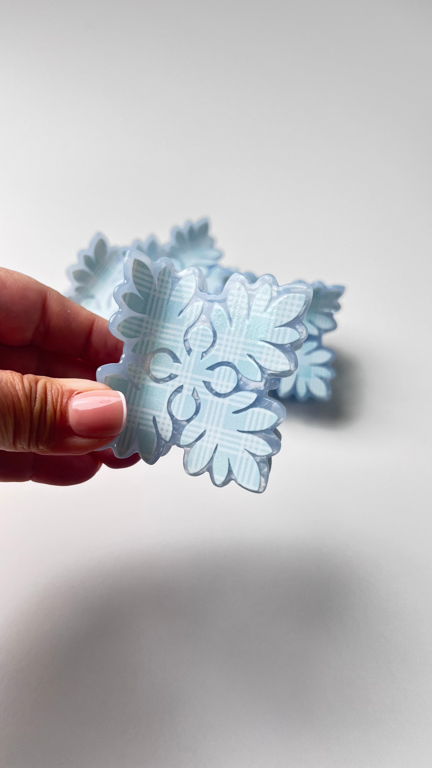 Kuiki Palaka  Hair Claw- light blue