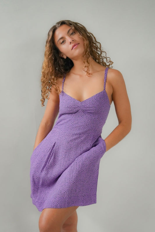 Guapa Dress - Escama Iris