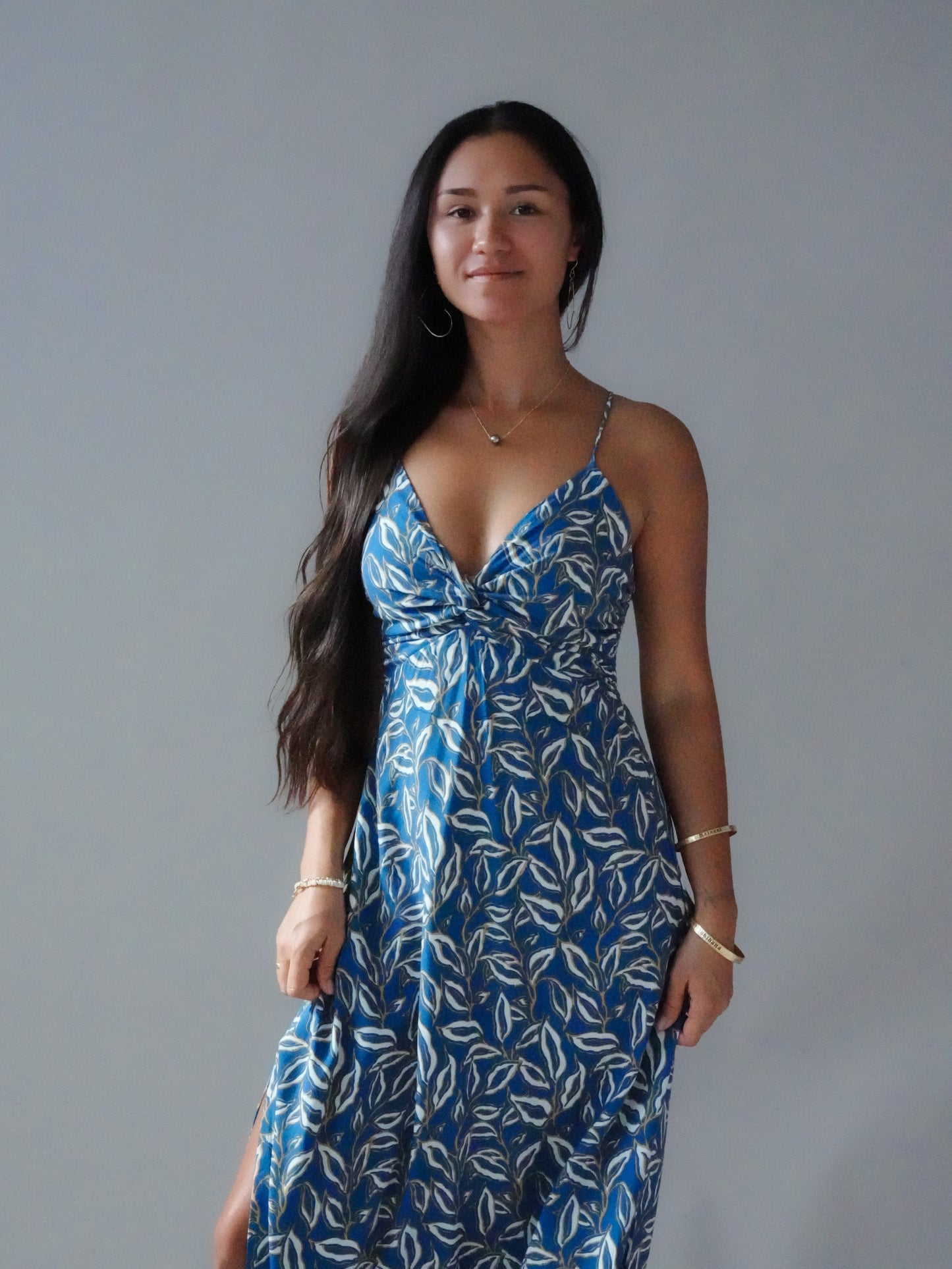 Lorena Dress - Lauris Petrol