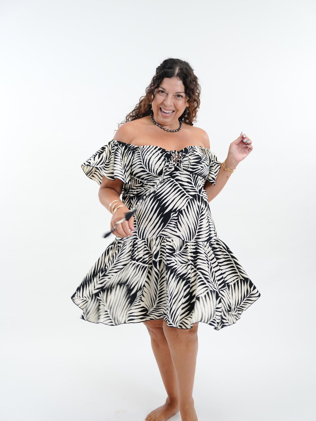 Passione Dress - Drift Black