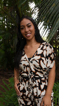 Bacana Top - Bloomtide Black