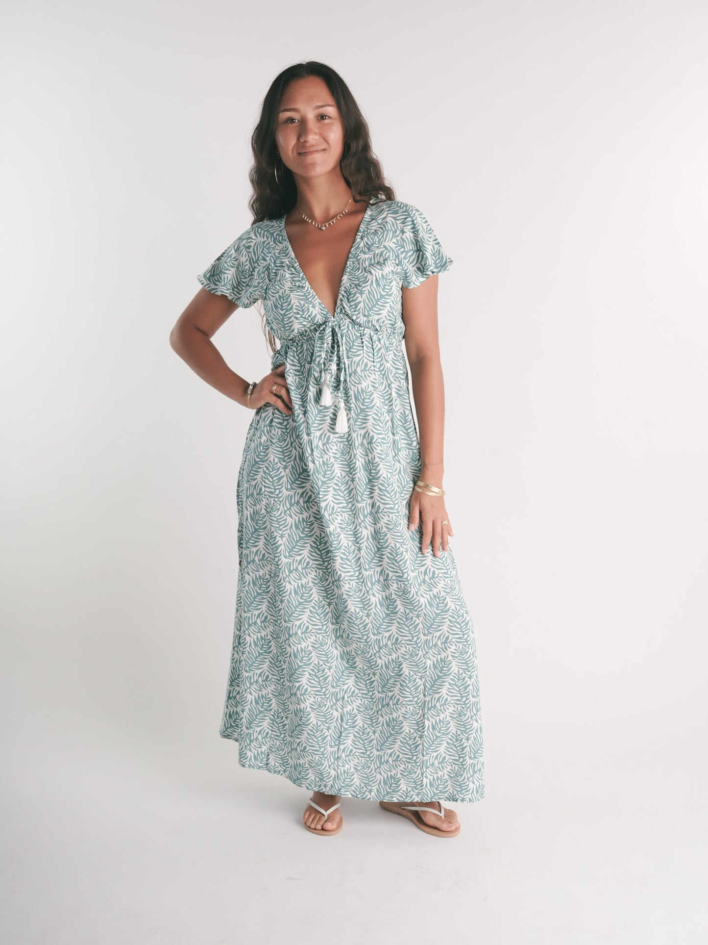 Leilani Dress - Brisa Teal