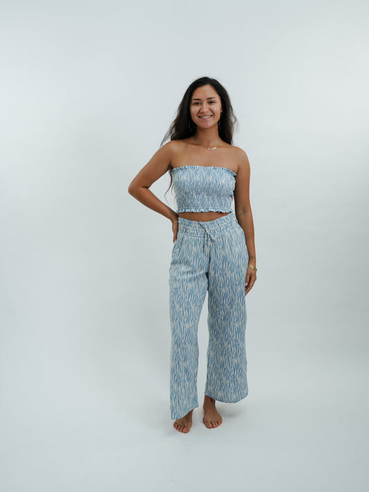 Malta Pant (Short Length) - Wild Blue