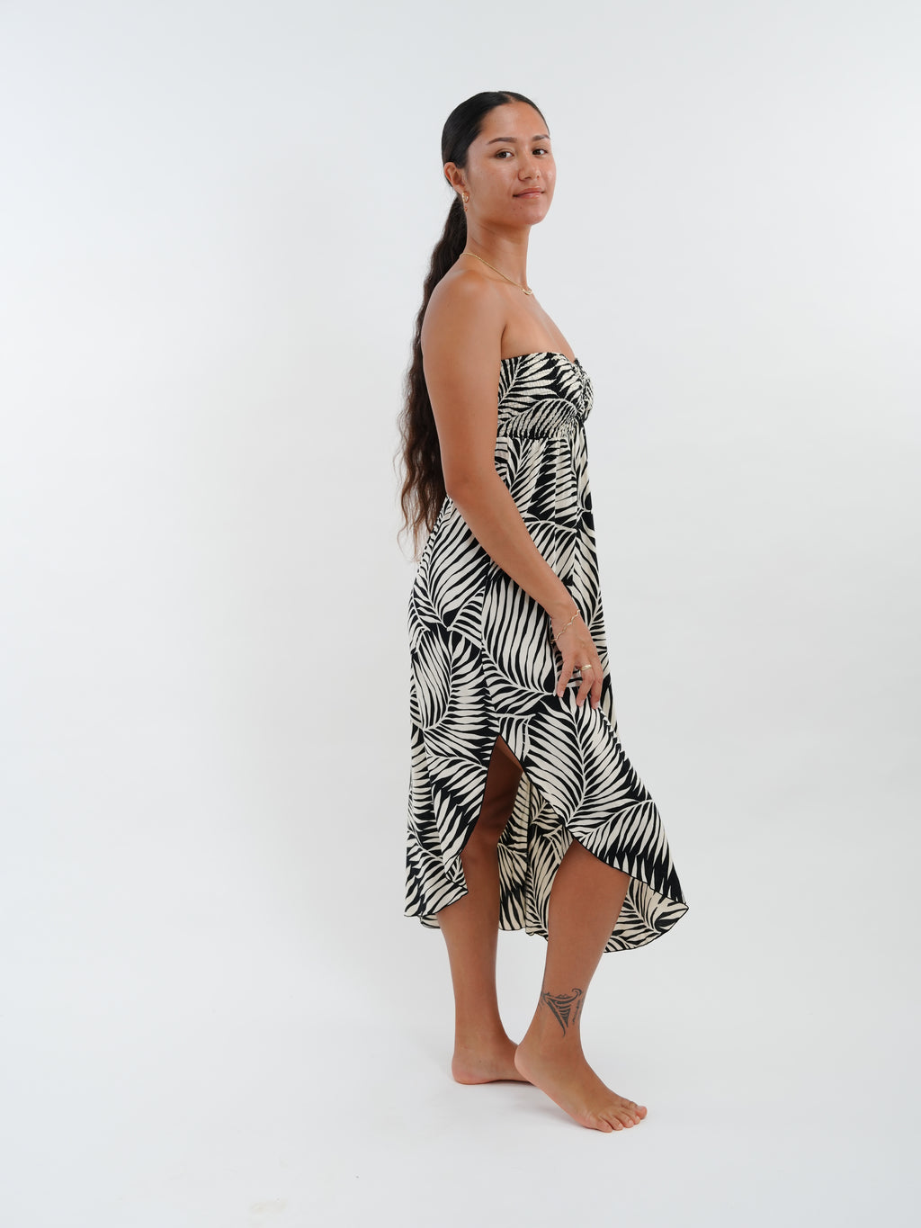 Shayla Dress - Drift Black