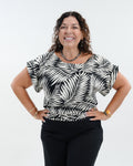 Mareva Top -Drift Black