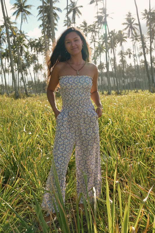 Lawai Jumpsuit - Bloomcrest Lavender