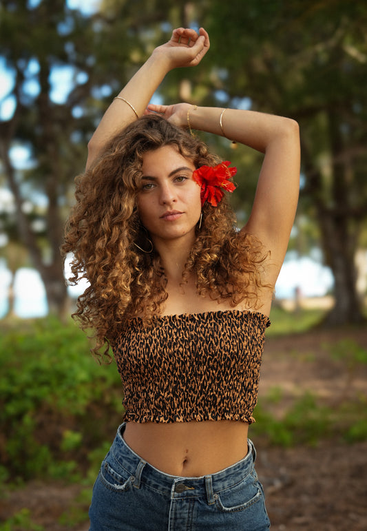 Yara Bandeau Top - Fierce Cider