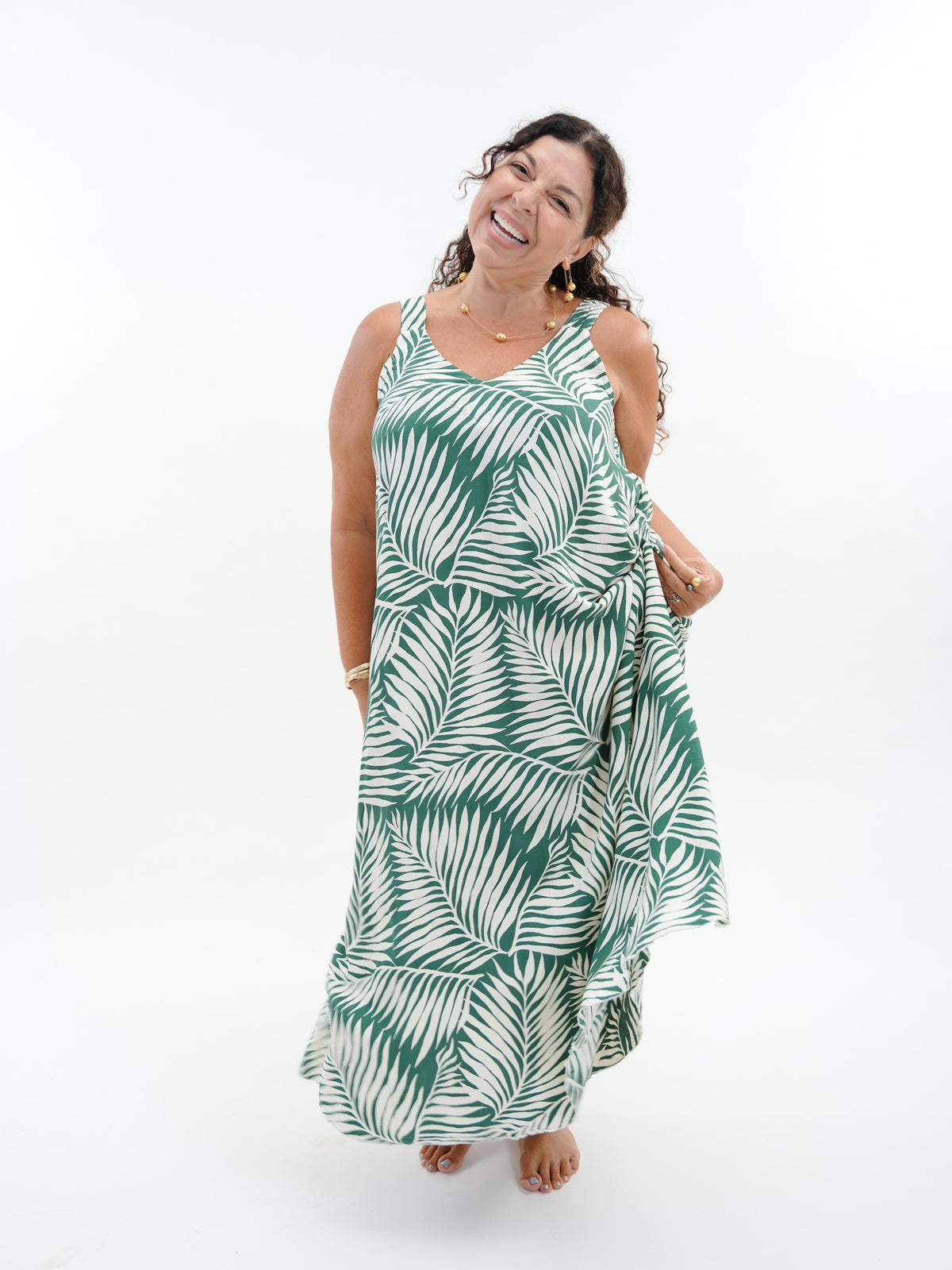 Lust Dress (Short Length) - Drift Green
