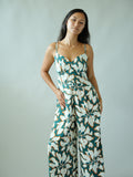 Morena Jumpsuit - Bloomtide Petrol