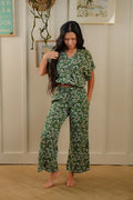 Malta Pant (Short Length) - Lauris Green