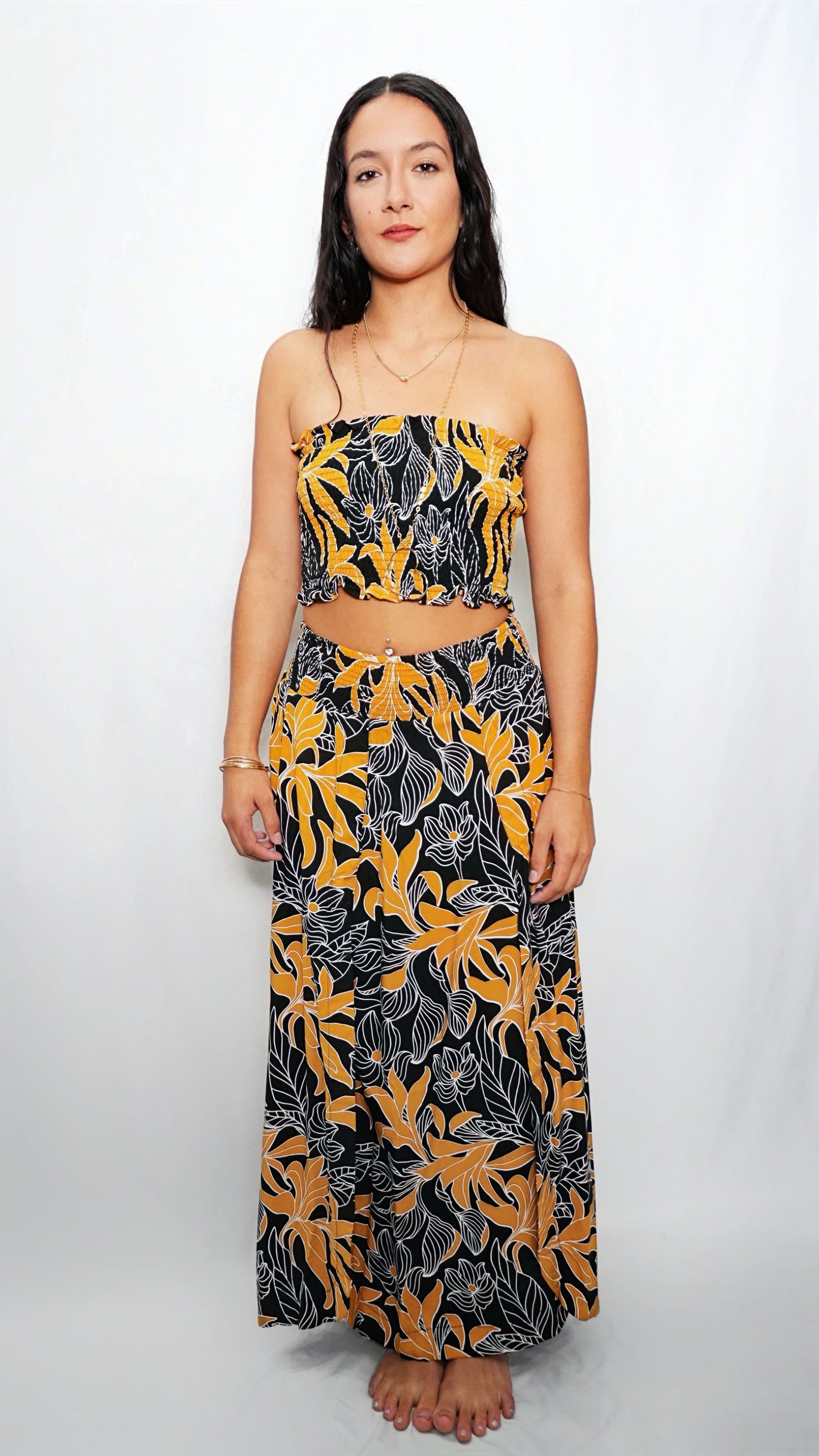 SKIRT ALAIA- Tropical Black - KHUSH 46!