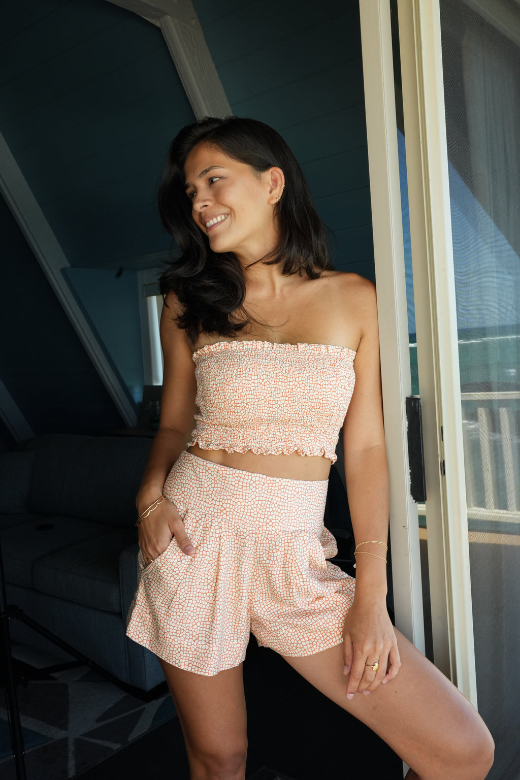 Mar Shorts - Escama Terra