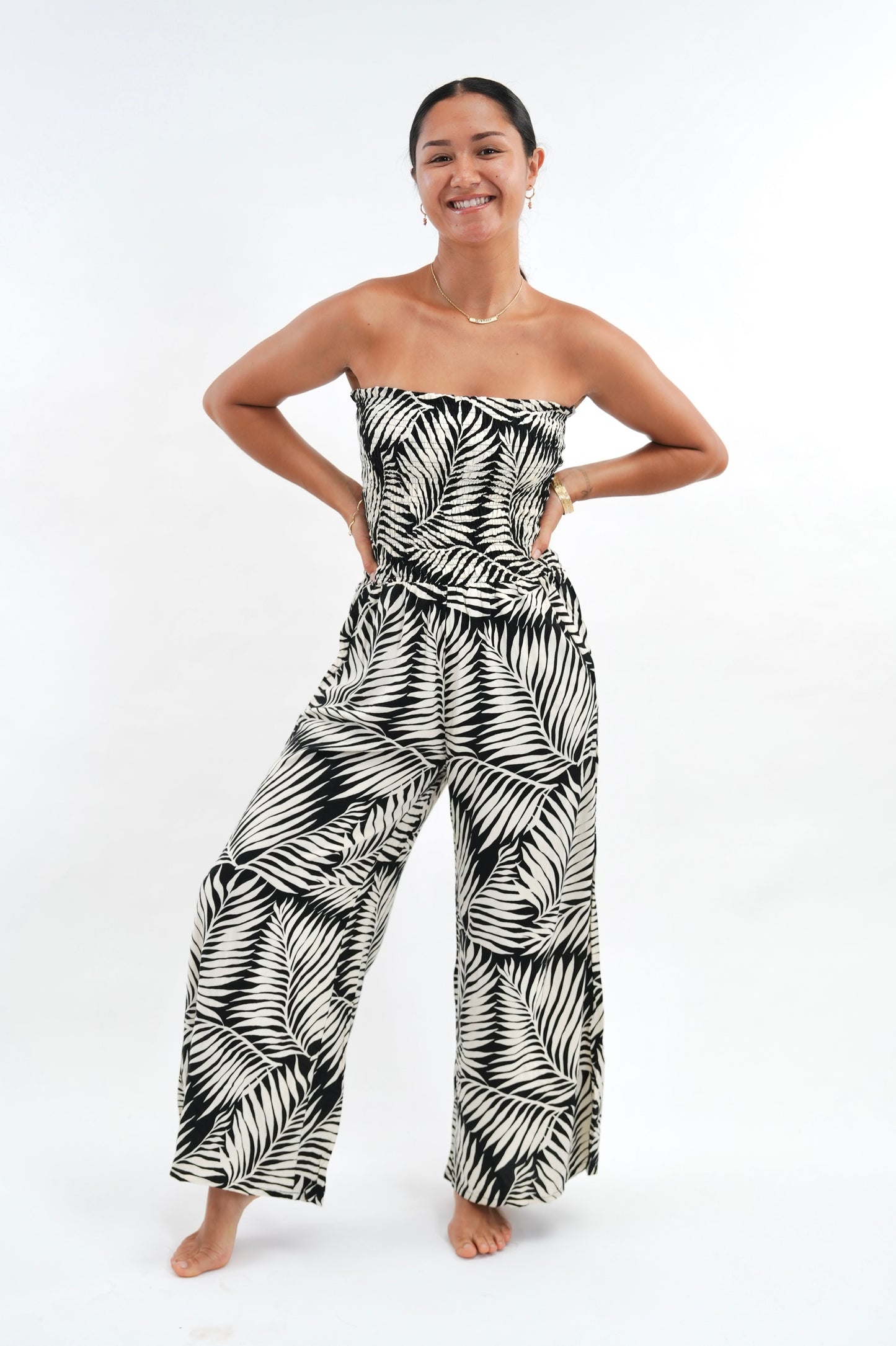 Lawai Jumpsuit - Drift Black