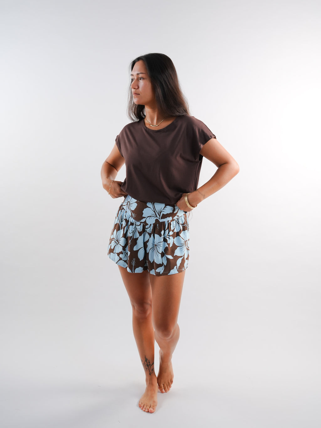 Tahlia Top - Viscose Chocolate