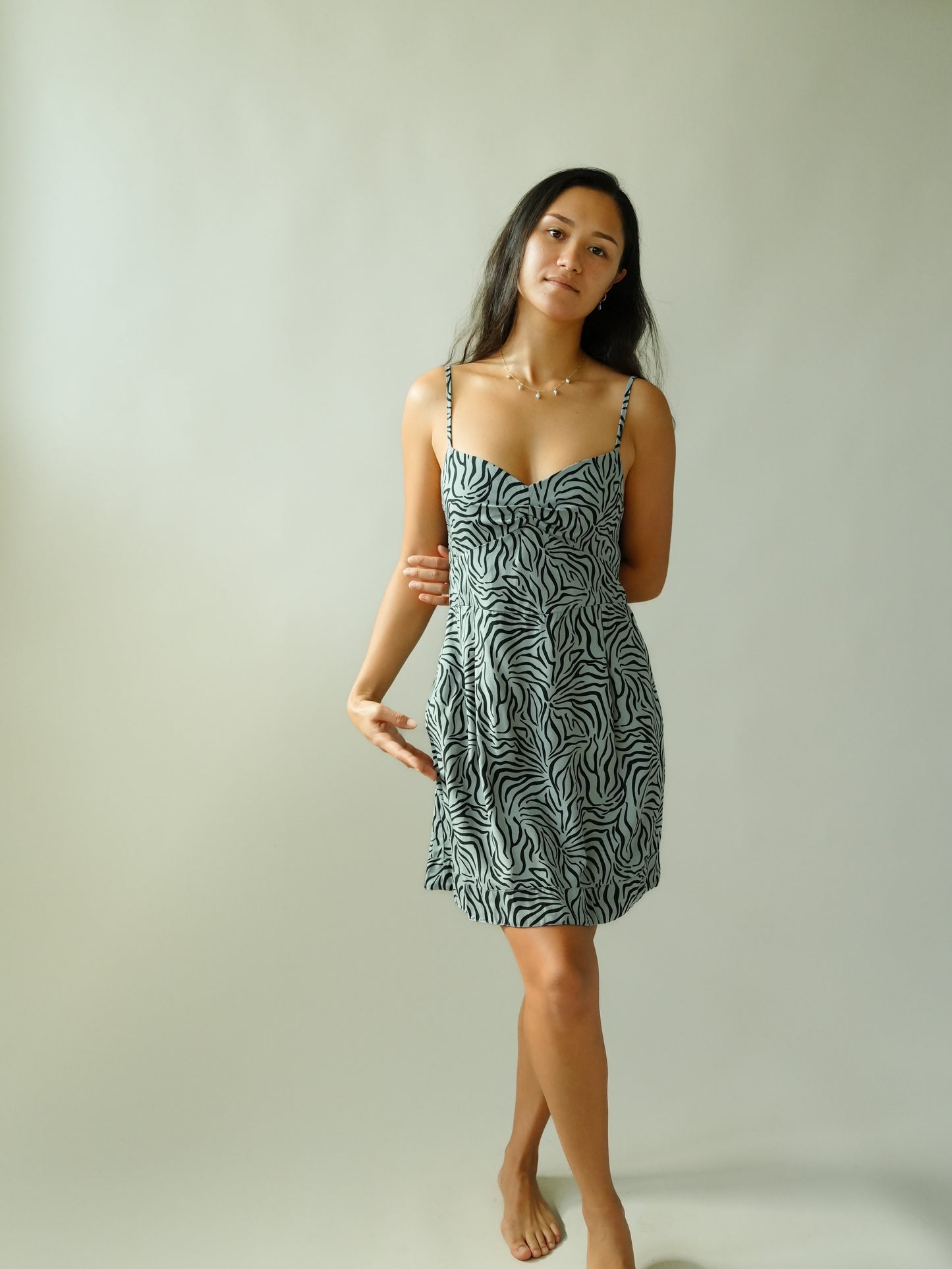 Guapa Dress - Raye Grey