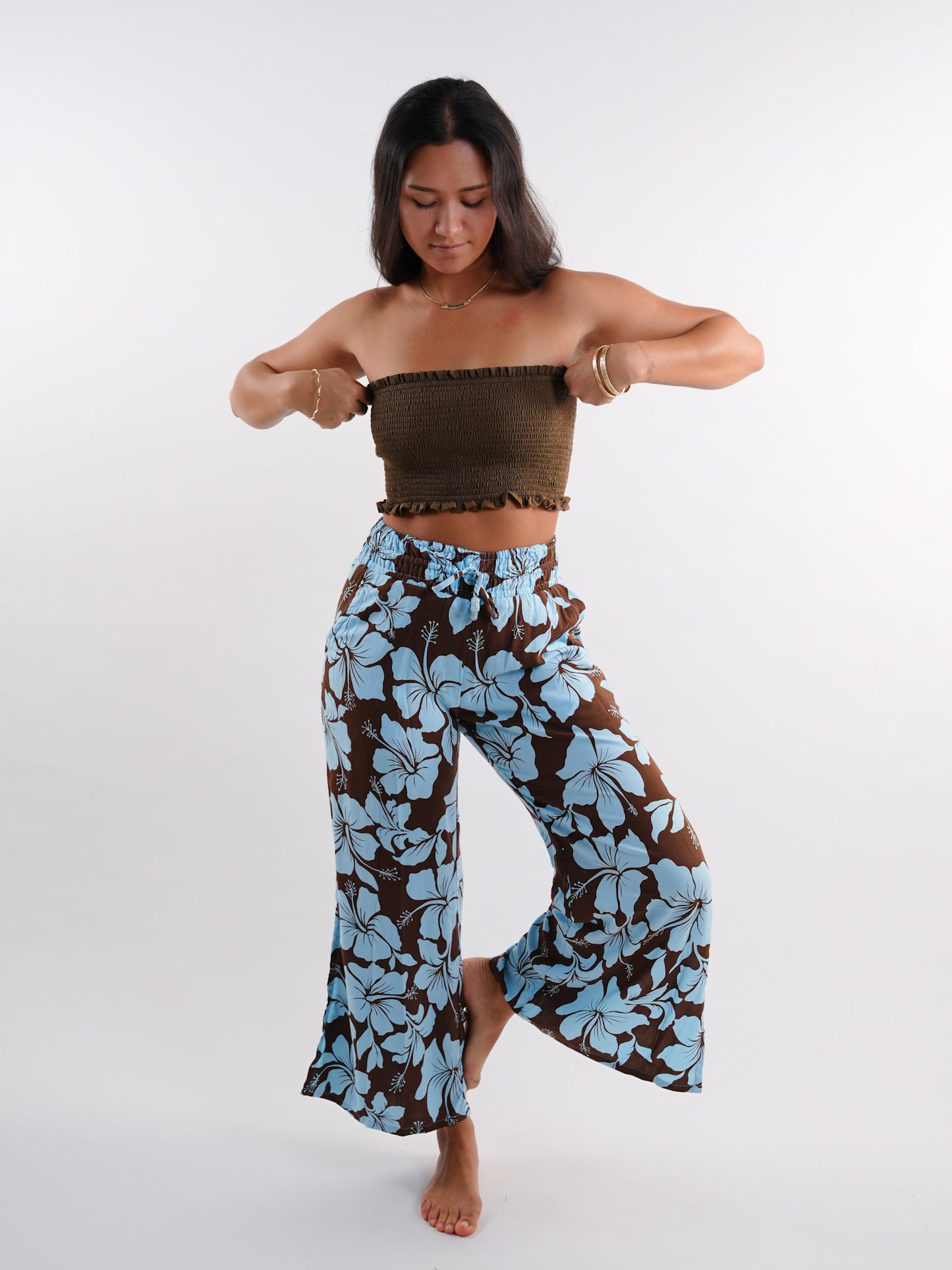 Malta Pant (Short Length) - Lani brown
