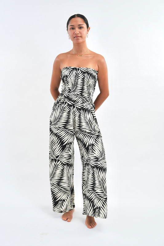 Lawai Jumpsuit - Drift Black