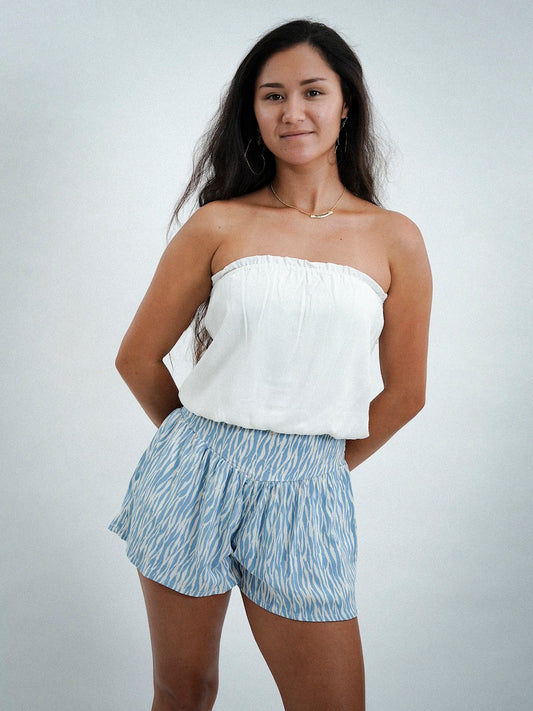 Elya Shorts - Wild Blue