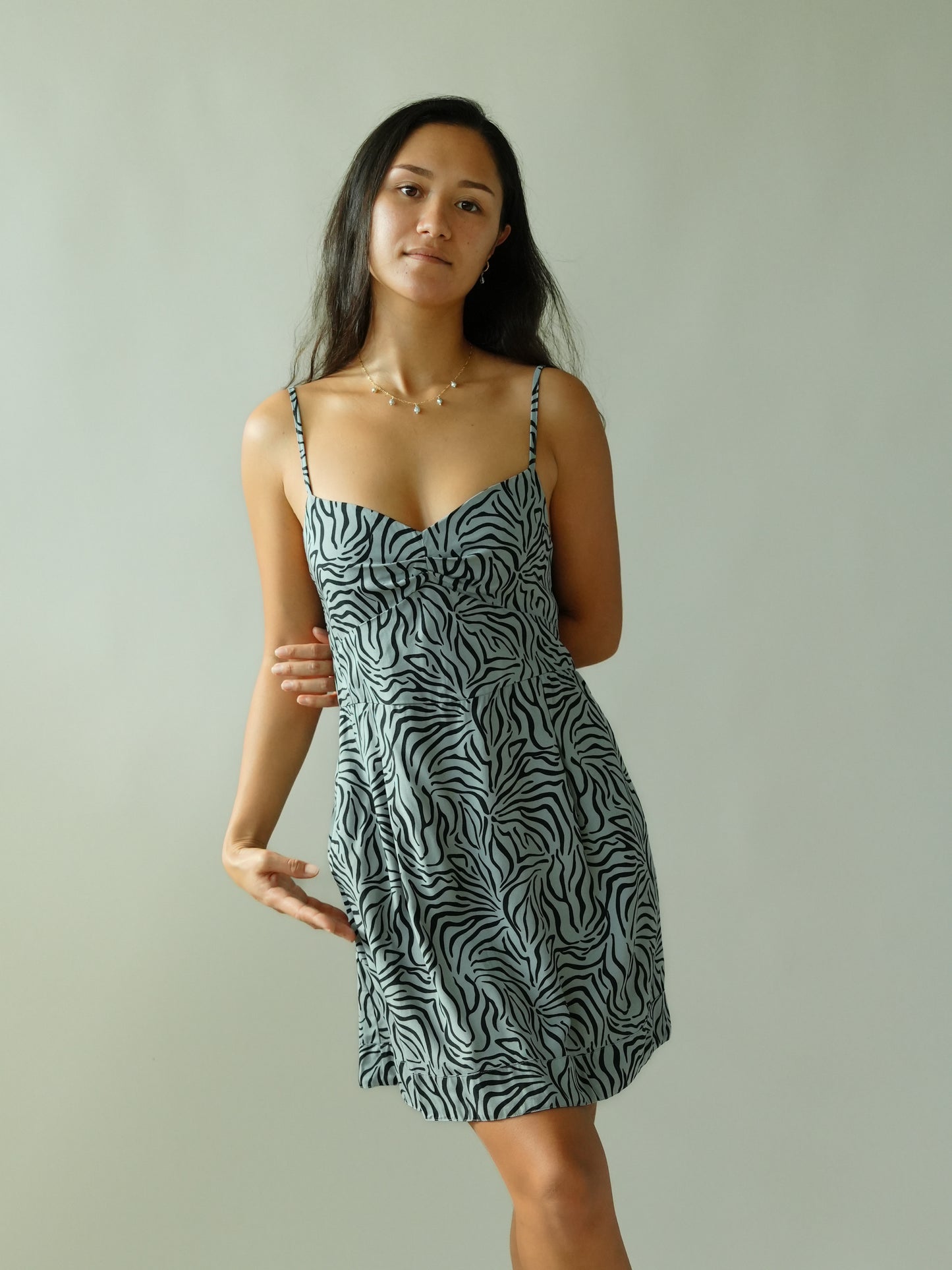 Guapa Dress - Raye Grey