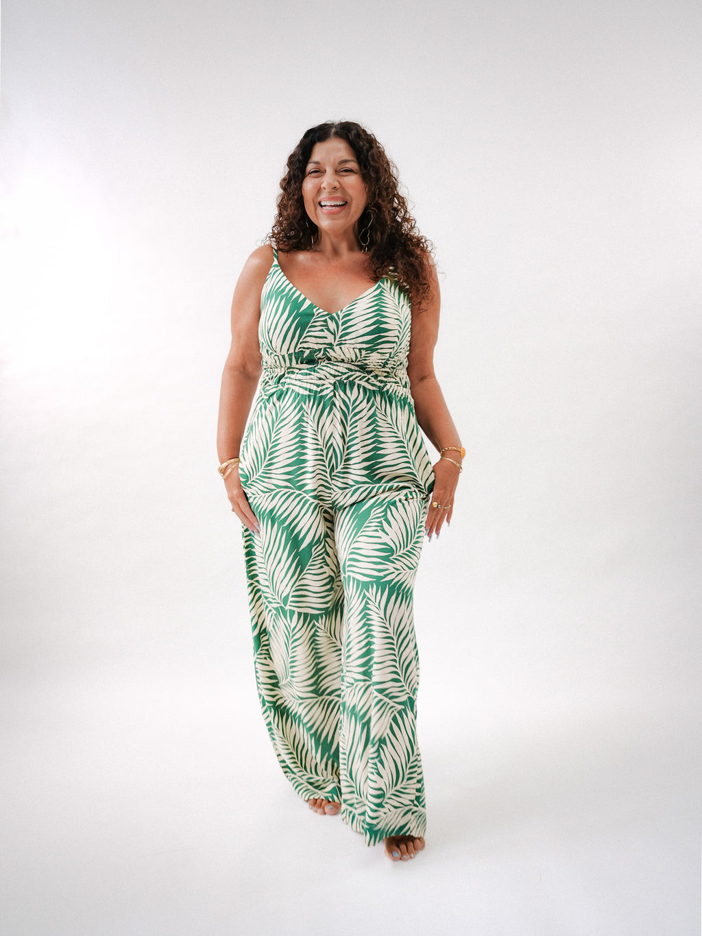 Perola Jumpsuit - Drift Green