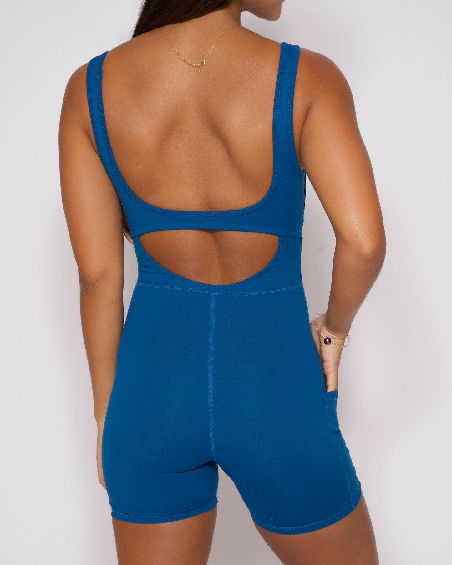 SMOOTH AURA Jumpsuit- DEEP OCEAN - Active By Teal