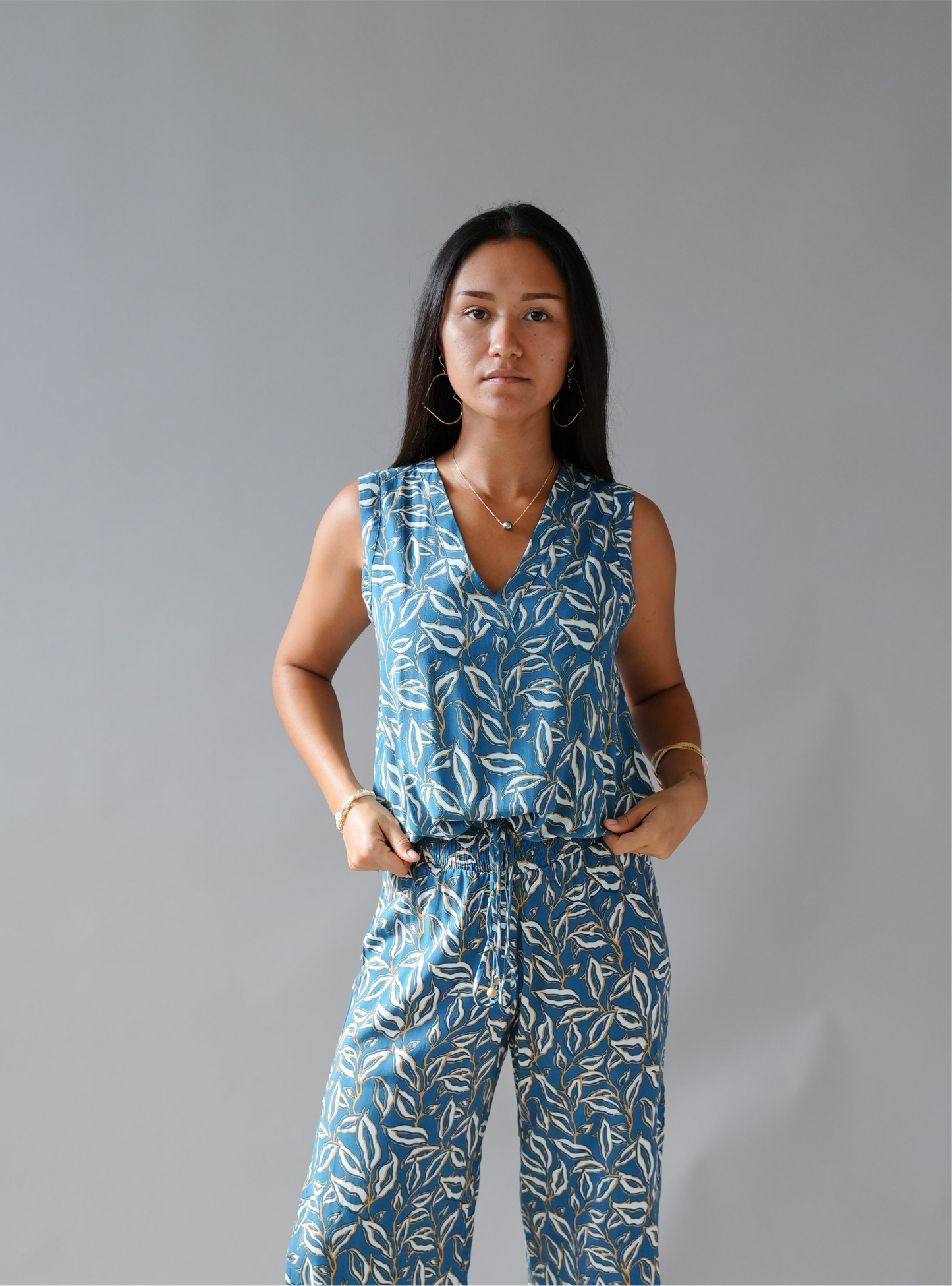 Nui Top - Lauris Petrol