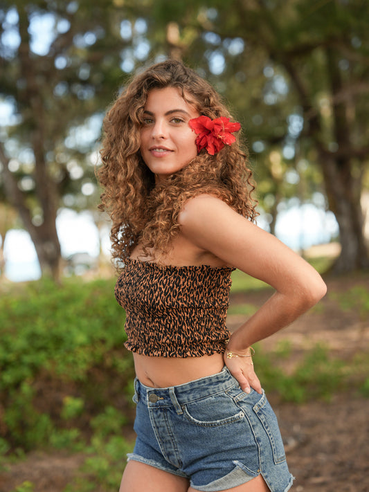 Yara Bandeau Top - Fierce Cider
