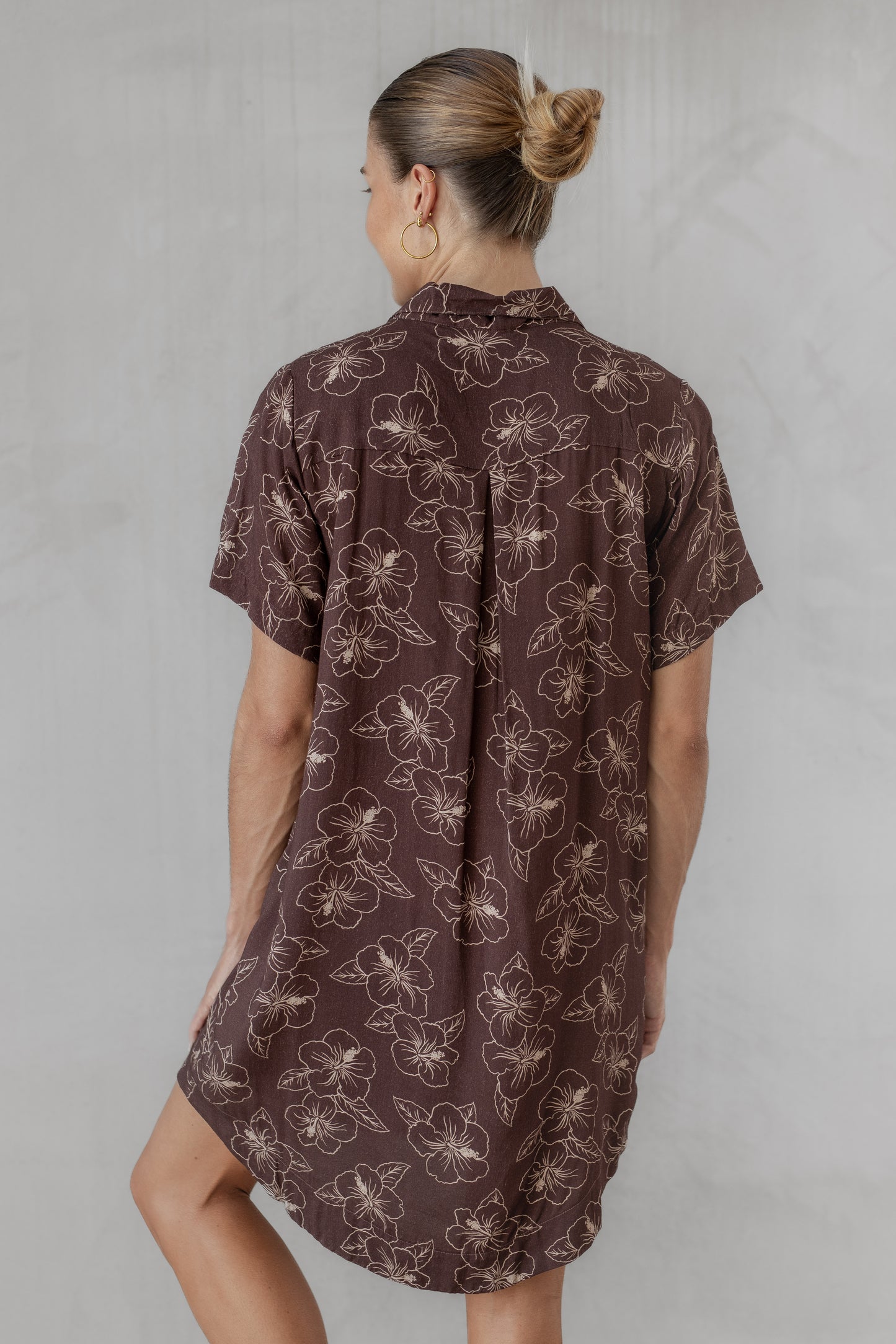 Aloha Shirt Dress - Kona - Lokahi RST'25