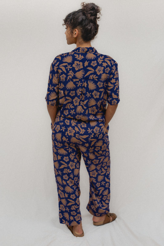 Billy Jumpsuit - Deep Blue - Lokahi