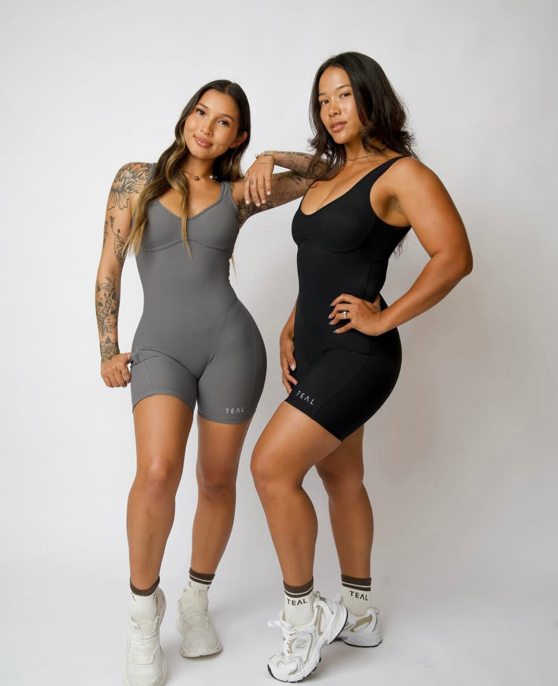 Aura Jumpsuit Ribbed Black