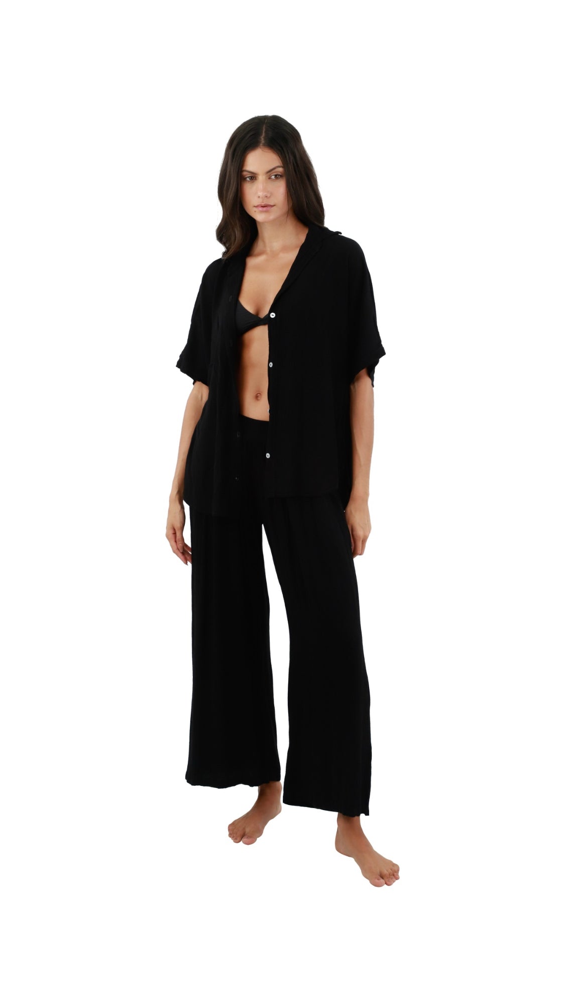 FLAWLESS PANT- BLACK- MALAI