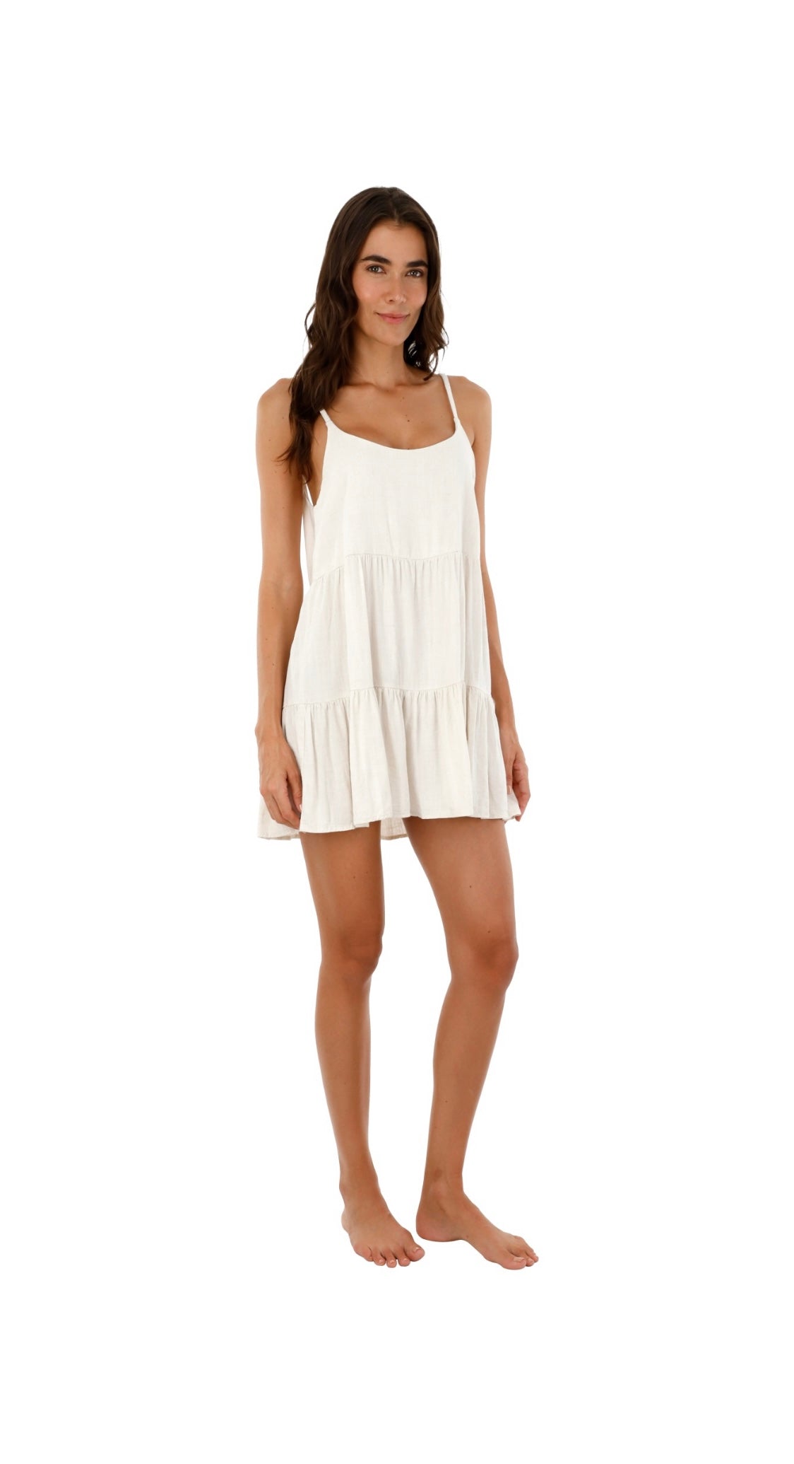 CANESU DRESS- IVORY - MALAI