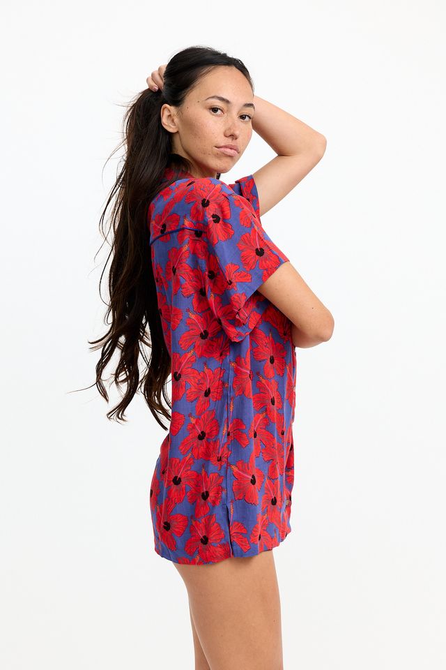 Aloha Shirt Dress - Velzy - BENOA SUM26