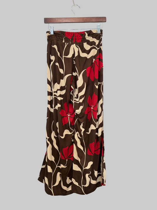 Malta Pant (Short Length) - Fleur Brown