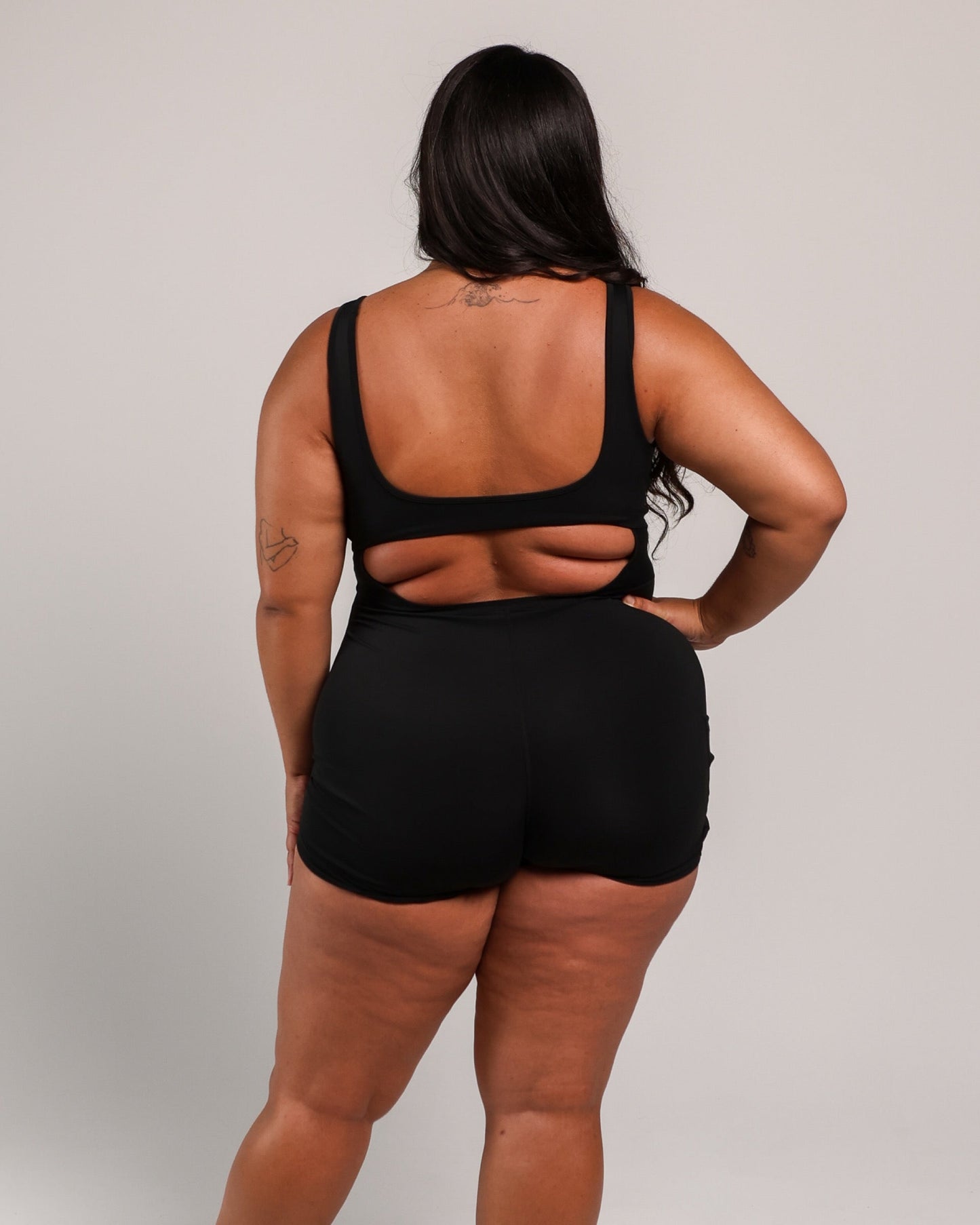 RIBBED AURA Jumpsuit- BLACK- Active By Teal