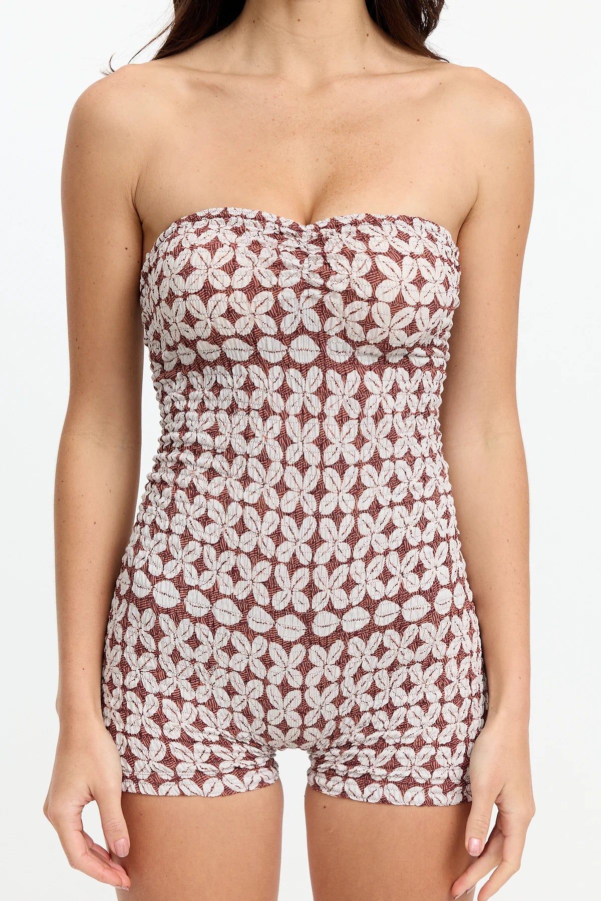 Serena Romper - Cowrie Basket - BENOA SUM26