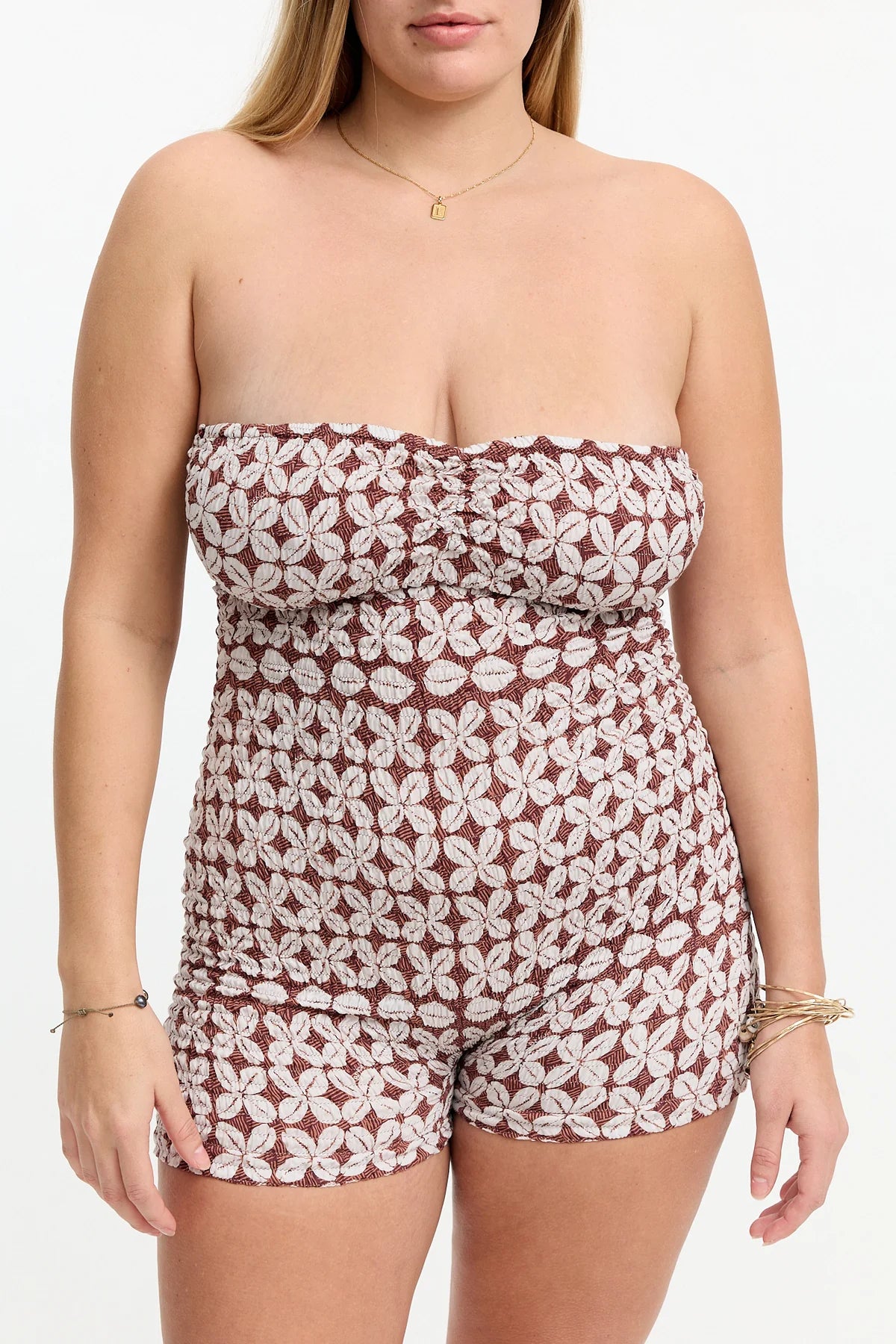 Serena Romper - Cowrie Basket - BENOA SUM26