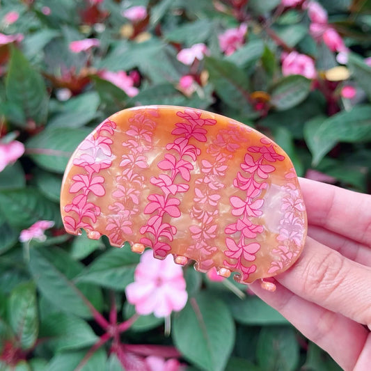 Mahina PLUMERIA Hair Claw - Phases Hawaii