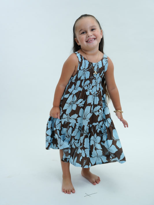 Kids Celesse Dress - Lani brown