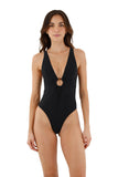 MISHA ONE PIECE- BLACK HOOP - MALAI - 037001