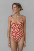 Peregian One Piece - Burnt Hibiscus - Lokahi RST'25