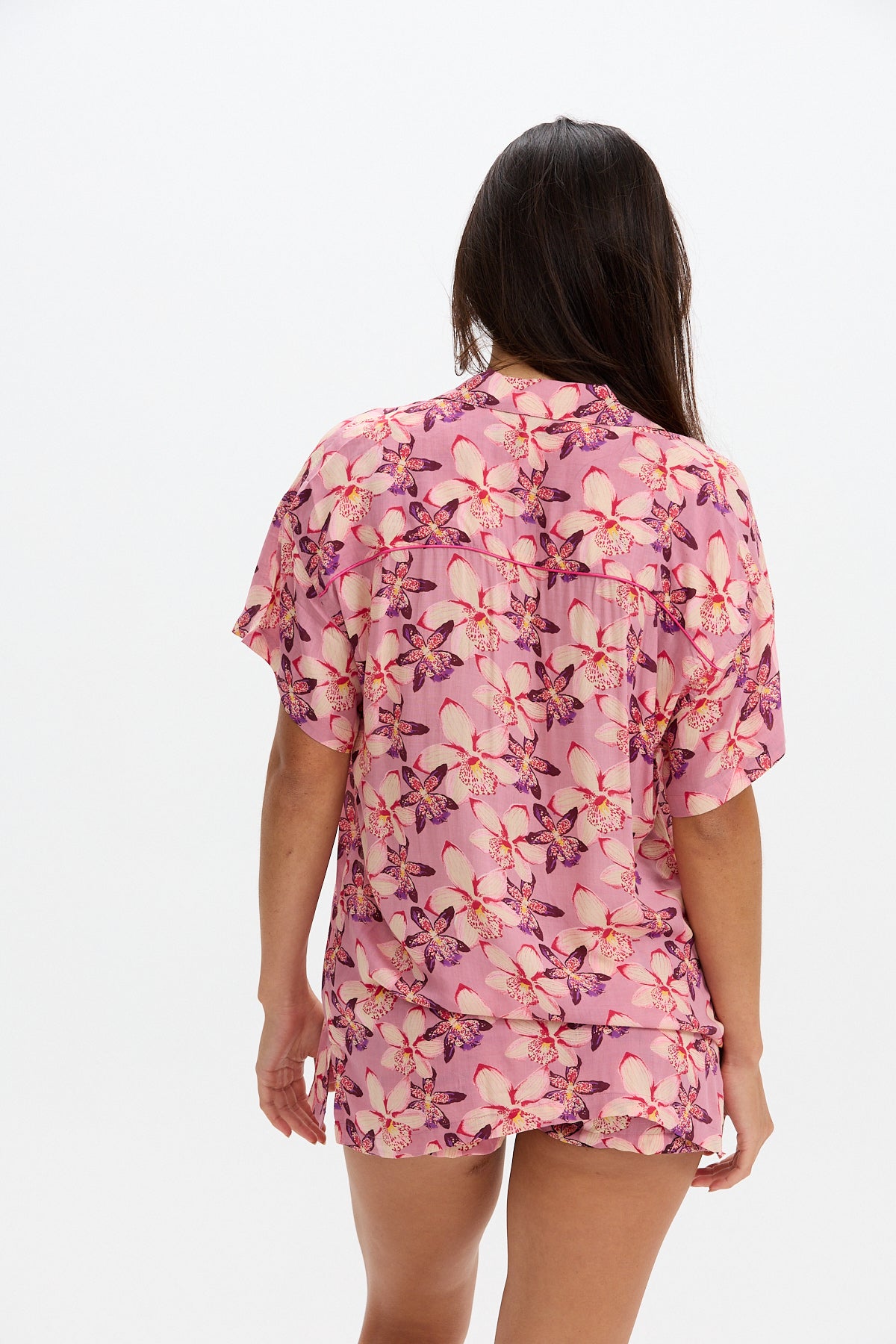 Aloha Shirt Dress - Bloom - BENOA RST26