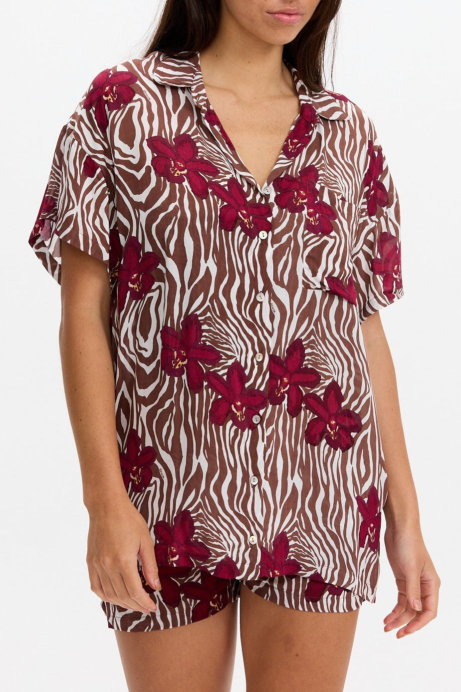 Aloha Shirt Dress - Diva - BENOA RST26