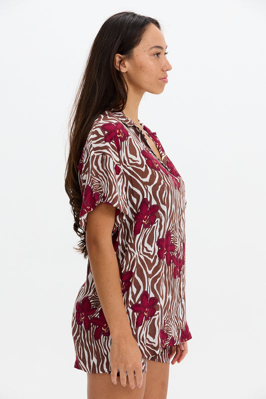 Aloha Shirt Dress - Diva - BENOA RST26