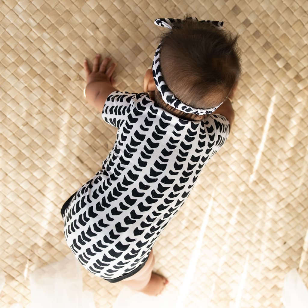 Shell-Ish - Baby Bamboo Onesie- Coco Moon