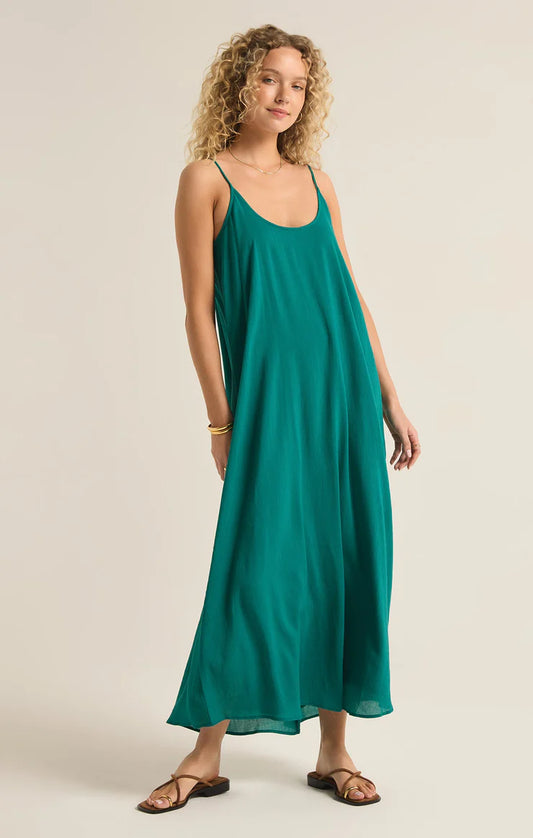 Reed Maxi Dress - TEAL - ZD243866S